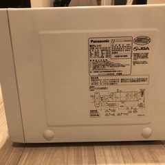Panasonic 電子レンジ NE-EH228-W 2016年製の画像