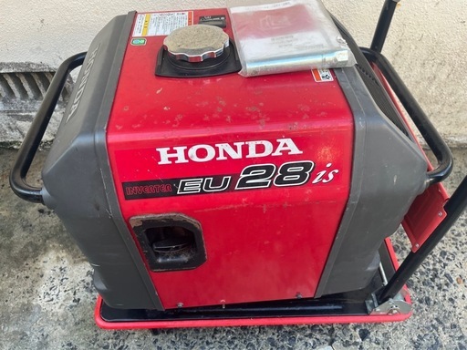 HONDAホンダEU28is インバーター発電機 ガソリンエンジン 防音型（車輪なし）?プロフ必読