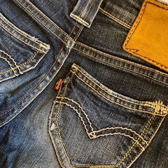 リーバイス　レディースジーンズ　ぴったりスタイル　Sサイズの画像