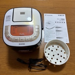 アイリスオーヤマ　炊飯器（IH式・5.5合炊き）美品の画像