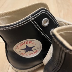 コンバースオールスターHI　レザー　　24.5cmの画像
