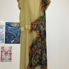 【YOKANG】大人キレイ　ワンピースの画像