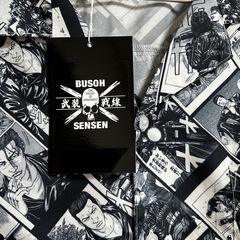 早い者勝ち‼️新品✨Lサイズ✨武装戦線 武田好誠 漫画 ドレスキャンプ 総柄 半袖の画像