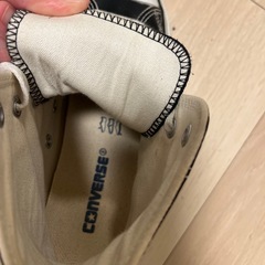 コンバースオールスターHI　レザー　　24.5cmの画像