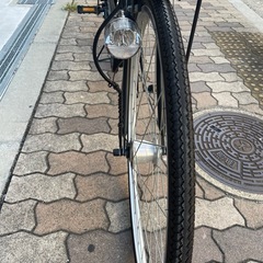 6段変速・オートライト付き27インチ自転車の画像