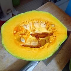 かぼちゃ３個の画像