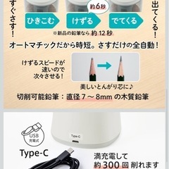 電動鉛筆削り　動作◎の画像