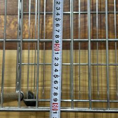 ルミナス　棚・ハンガー　三段　幅61cm　奥行46cm　高さ156cm　車輪の画像