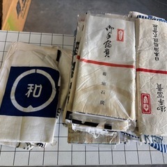 お話中）タオル、日本手拭いの画像