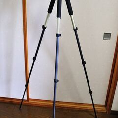 カメラ三脚 SLIK SPRINT PRO II 3WAY 　水平儀付雲台・ケ－ス付きの画像