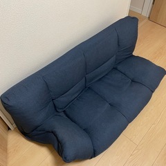 ローソファー 3人掛け 2人掛け座椅子 の画像