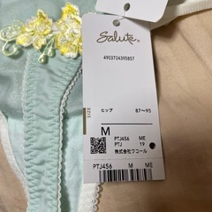 ワコールサルート水色Mサイズの画像