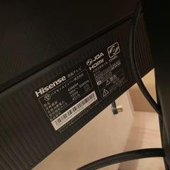 Hisense 43A65H×テレビスタンドの画像
