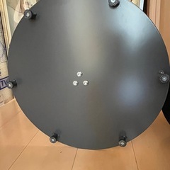 コクヨ　丸テーブル　中古品の画像