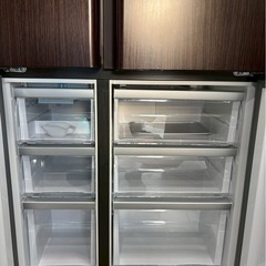 AQUA 冷蔵庫 AQR-TZ51H 2019年製 512L 観音開きの画像