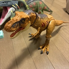 恐竜フィギュア　セットの画像