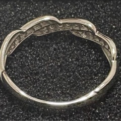 pt950 ダイヤモンドH&C 0.2ct リング　15号の画像