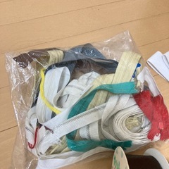 手芸用品 棒針 たくさん リボン ファスナー 糸の画像