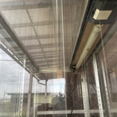 室内用ガラス温室2台の画像