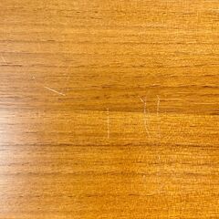無印良品 ウォールナット材 リビングでもダイニングでもつかえるテーブル2 定価39,900円 横幅130cm奥行65cm高さ60cm★買取帝国 志木店の画像