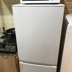 【美品】 Haier ノンフロン冷凍冷蔵庫 JR-NF140Nの画像