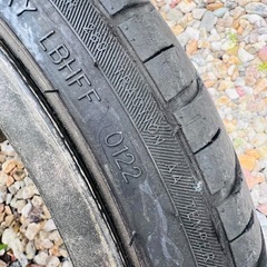 215/35R/19 タイヤホイル4点セットの画像