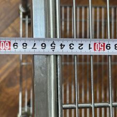 棚・シェルフ　ルミナス　高さ161cm　幅57　奥行45cm　車輪　引出し付きの画像
