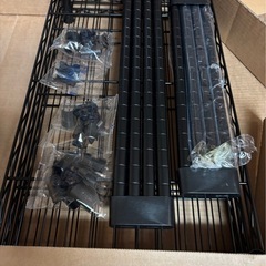 【美品】メタルラック　棚　ユニットシェルフ　スチールラックの画像