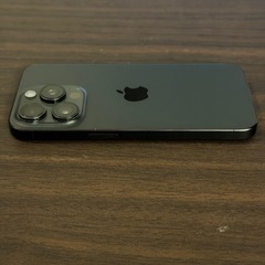 iPhone 15 Pro 256GB ブラック
チタニウムの画像