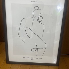 アート&額縁　三点セット　IKEA ニトリの画像