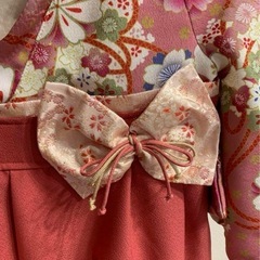 ベビー袴 袴ロンパース サイズ80 の画像