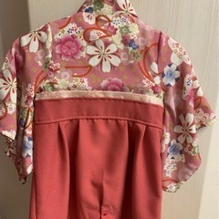 ベビー袴 袴ロンパース サイズ80 の画像