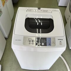 【リサイクルショップ ピカソ 小松原】🌀✨HITACHI 全自動洗濯機 5.0kg【NW-50B／2017年製】分解洗浄済✨🌀★6546★の画像
