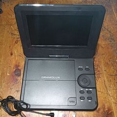 7インチポータブルDVDプレーヤーGRAMO-P710BKの画像