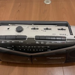 WINTECH　MJ-182 ダブルカセットレコーダーの画像
