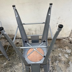 美品‼️1脚¥7,800‼️北米スタイルカウンターツールダイニングキッチン椅子腰掛けスチールデザインチェアスチールバーカウンターチェアバーテェア🍉プロフ必読 の画像