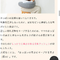 定価14990助産師さん推奨airrico授乳クッション❤︎の画像