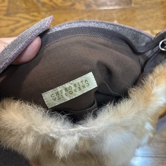 ファー付き　ショルダーバッグの画像