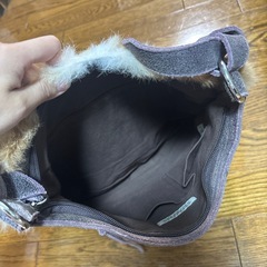 ファー付き　ショルダーバッグの画像