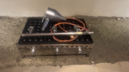 【プロパン】たこ焼き焼き台28穴✖️3