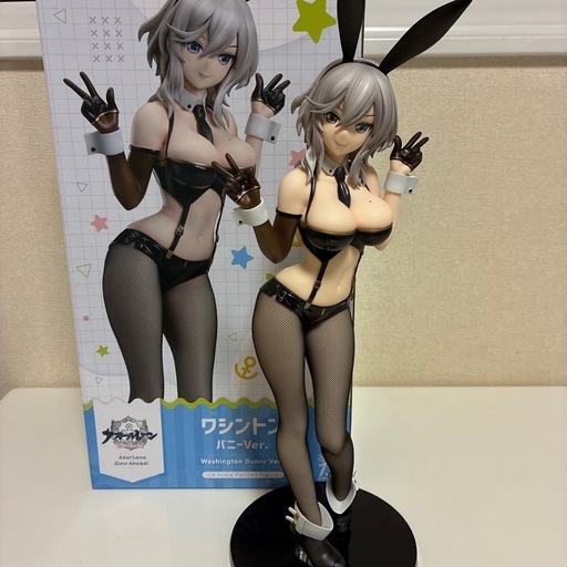 フィギュア　アズレン　ワシントン　バニー