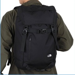THE NORTH FACE ノースフェイス　ブラックバックパック 美品 の画像