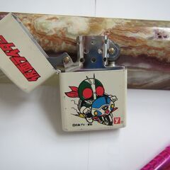 Kamen Rider　仮面ライダー　ジッポー風　ライター　未使用　石森プロ　東映　の画像