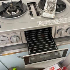 2008年製　Paloma ガスコンロ　IC-320SF-R グリル付き　の画像