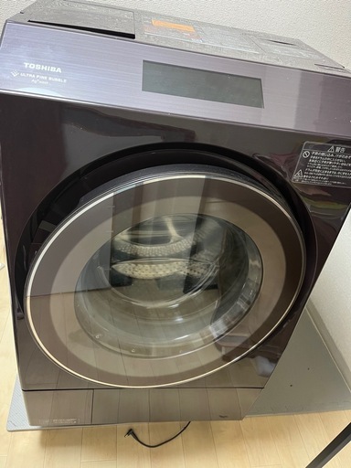 TW-127XP2L 2022年製　東芝 TOSHIBAドラム式洗濯乾燥機 洗濯12kg 乾燥7kg 左開き  中古