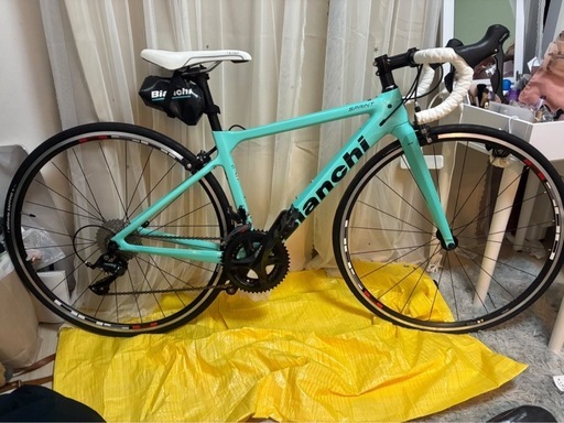 Bianchi ビアンキ　ロードバイク　ほぼ未使用　値下げ可