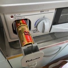2008年製　Paloma ガスコンロ　IC-320SF-R グリル付き　の画像