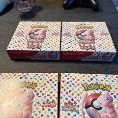 4BOX ポケモンカード151ボックスシュリンクなしの画像