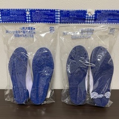 【新品】上靴2足セット（青色）19.5cm、20.0cm 上履きの画像