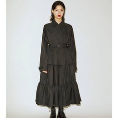jouetie トレンチティアードワンピース　トレンチコートの画像